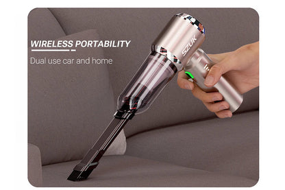 SZUK Mini Wireless Car Vacuum Cleaner – 98500Pa Powerful Suction, Handheld Portable Vacuum for Car Cleaning