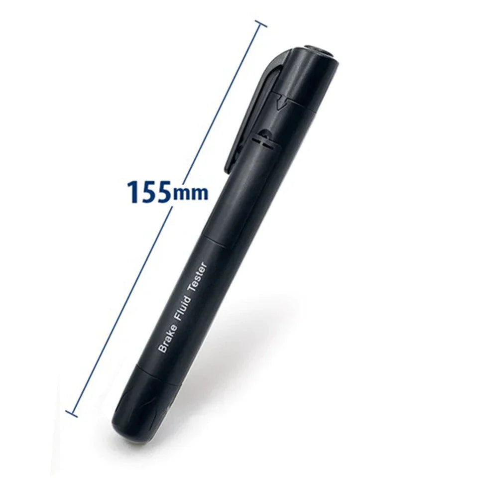 Auto Car Brake Fluid Tester Pen with 5 LEDs - Mini Diagnostic Tool for DOT3/DOT4 Brake Fluid