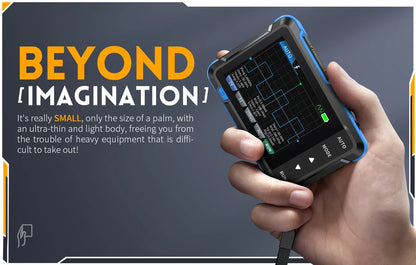FNIRSI DSO510 DSO152 DSO153 Mini Handheld Digital Oscilloscope | 2-in-1, 48MS/s, 10MHz Bandwidth for Electronic Repair