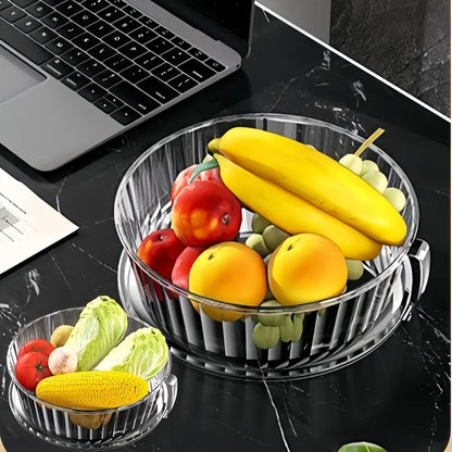 Thermal Food Insulation Cover - Dustproof Microwave Oven Cover for Kitchen Tabletop Fruit and Vegetable Storage