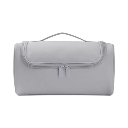 Large Capacity Curling Iron & Hair Dryer Storage Bag – Waterproof, Non-Slip Hanging Pouch with Hideable Hook