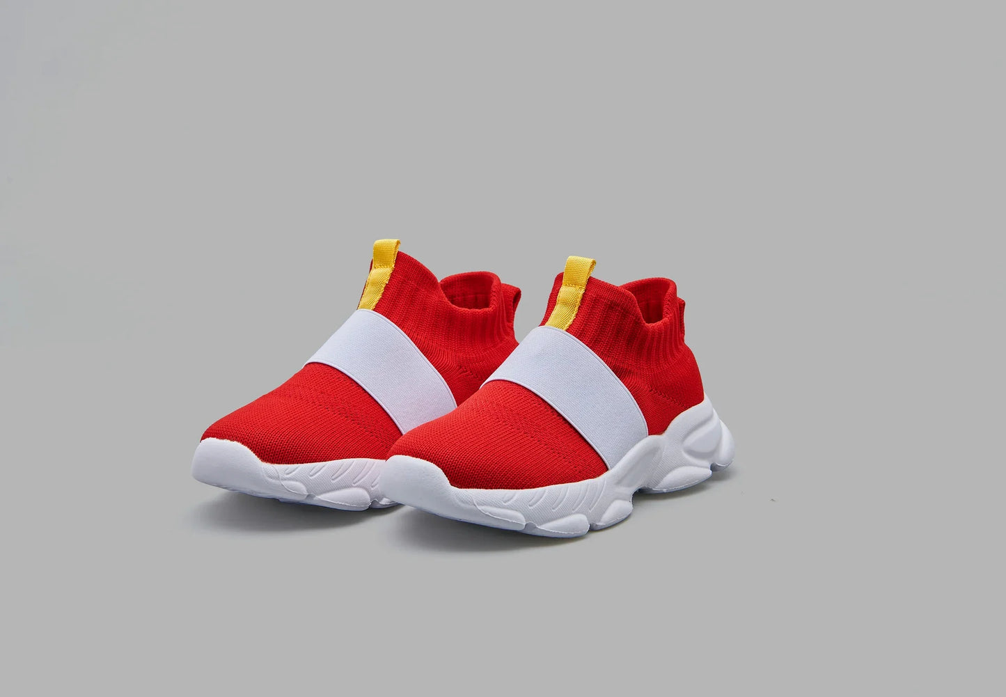 Sonic Shoes for Boys – Red Cartoon Anime Sneakers, Kids’ Sonic Themed Athletic Shoes