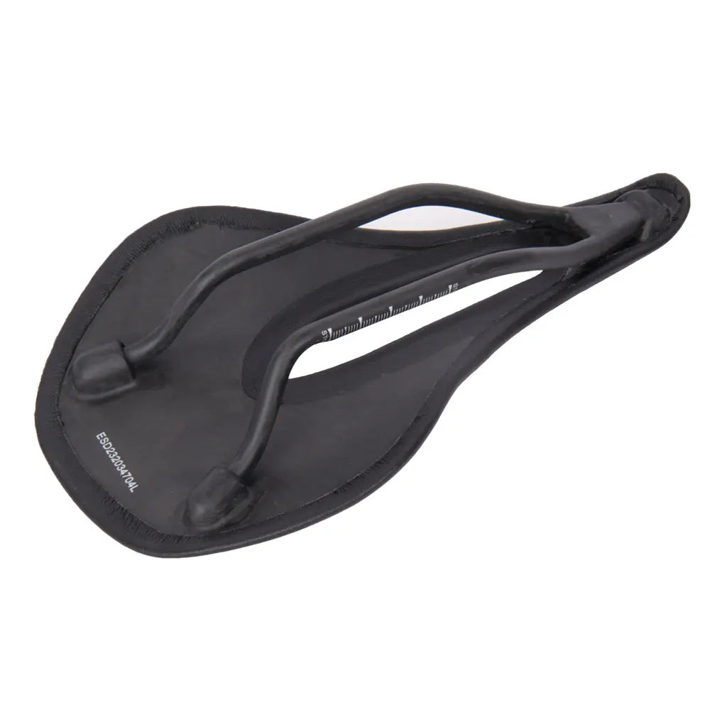 ELITAONE Road & MTB Bike Saddle — 240x143mm Carbon Fiber Round Rail | Super Light 89g 3143ER Seat