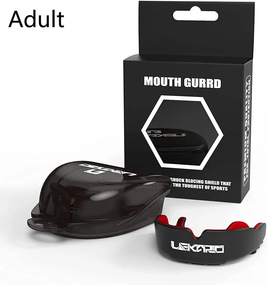 Professional Sports Mouthguard - Boxing, MMA, Muay Thai Training Tooth Protection Set for Kids & Adults