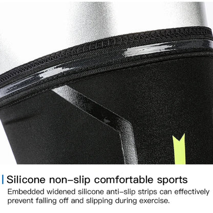 Compression Sports Knee Pads - High Elasticity & Breathability | Shock Absorption for Running & Arthritis Joint Pain Relief