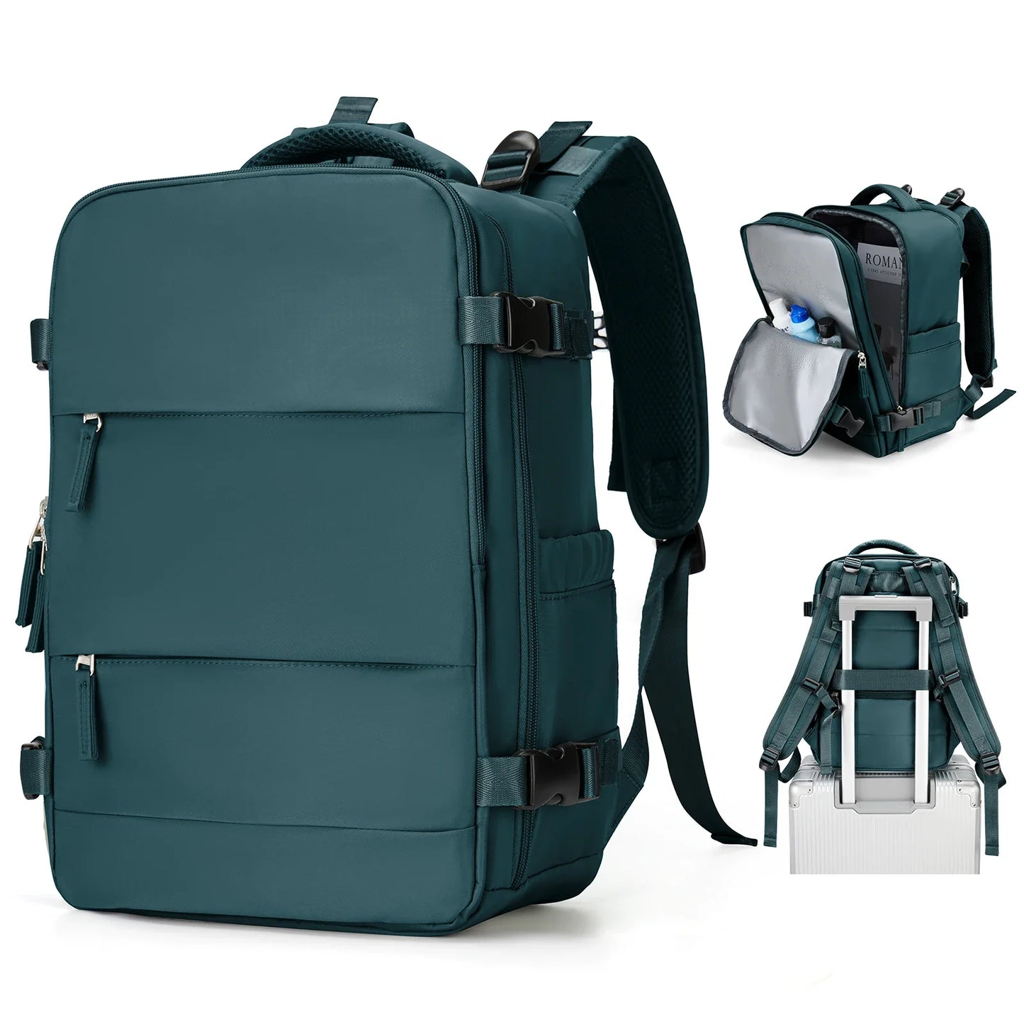Travel Backpack 40x20x25cm – Cabin Bag for Ryanair, Airplane Carry-On, School, Laptop & Leisure, Women & Men