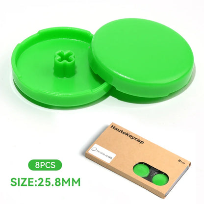 Haute42 Hitbox Cross Keycaps – 25.8mm Low-Profile DIY Button Caps for Leverless Arcade & Kailh Switch
