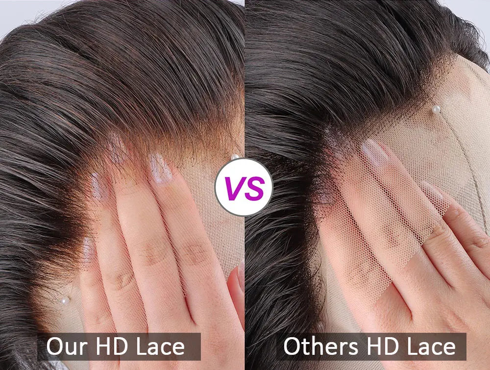 250% Density 360 HD Full Lace Glueless Wig – 30 Inch Deep Water Wave Frontal Human Hair Wig