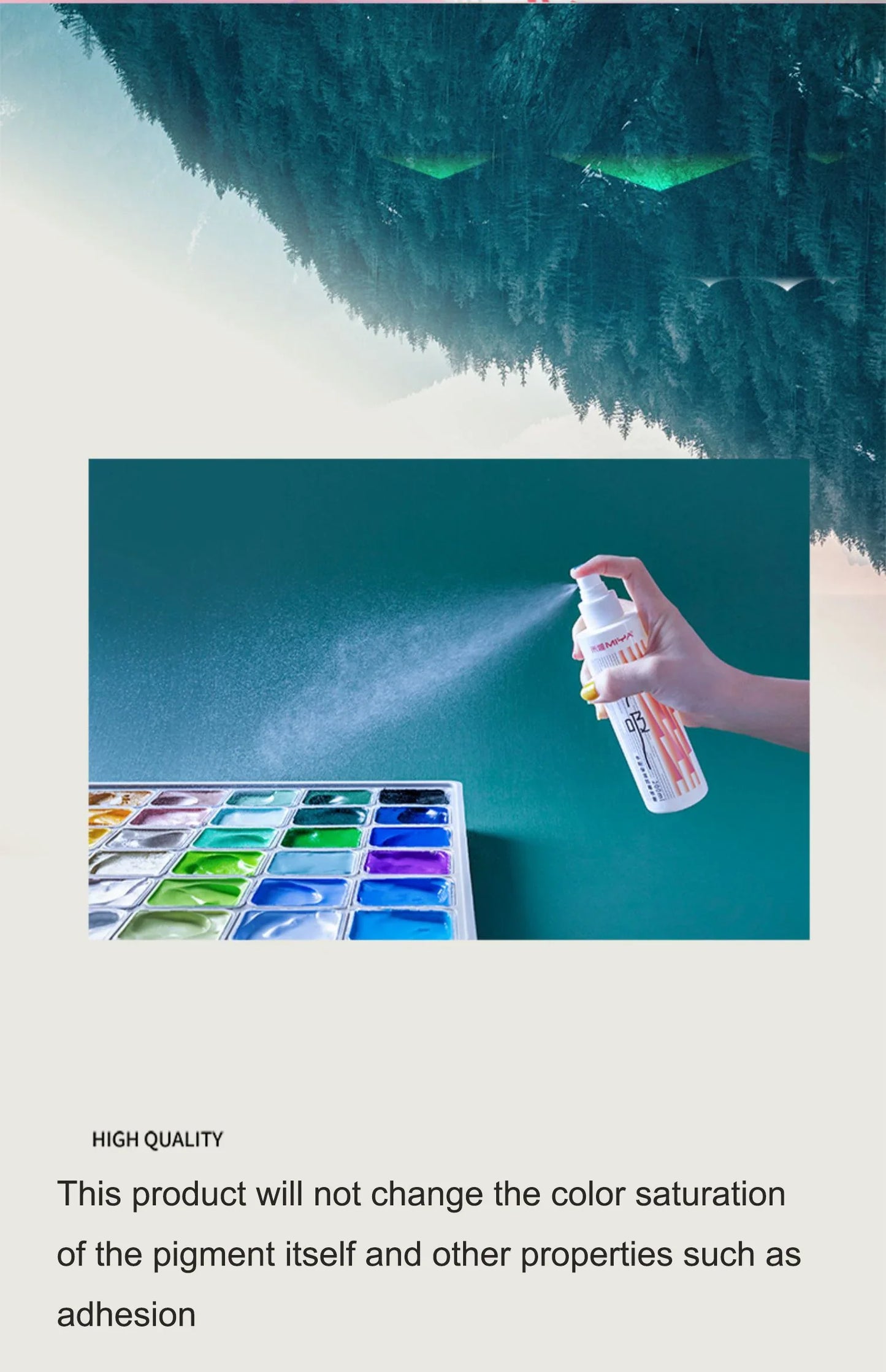 Himi Moisturized Mildew Gouache Spray – 100ml/200ml Anti-Cracking Painting Tool