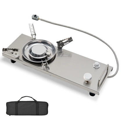 Pandatour IGT Folding Camping Gas Stove - One-Click Ignition High-Power Portable Table Burner