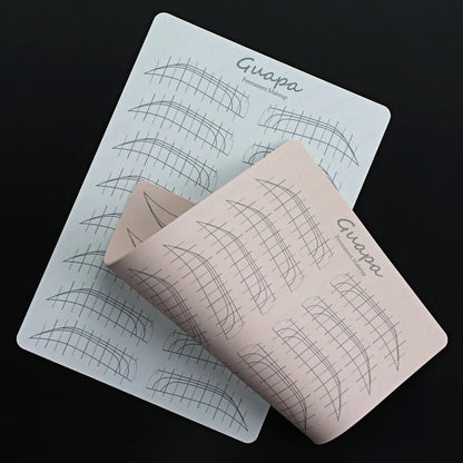 Microblading Practice Skin Sheets — Eyebrow Segment Tip Joint Texture for Semi-Permanent Makeup Training