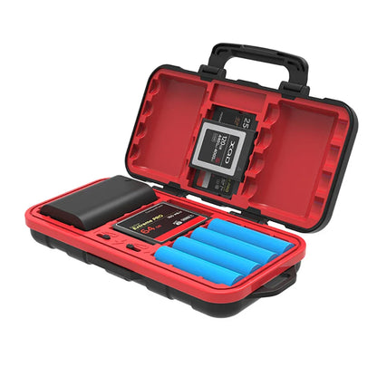 Desiontal E6 CFexpress & SD Card Case – Waterproof, Anti-Drop Memory Card Storage Box for TF & Phone Cards