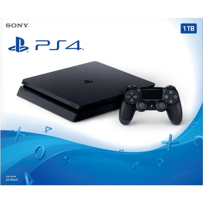 Sony PlayStation 4 Slim 1TB — Black Gaming Console (Console Only)