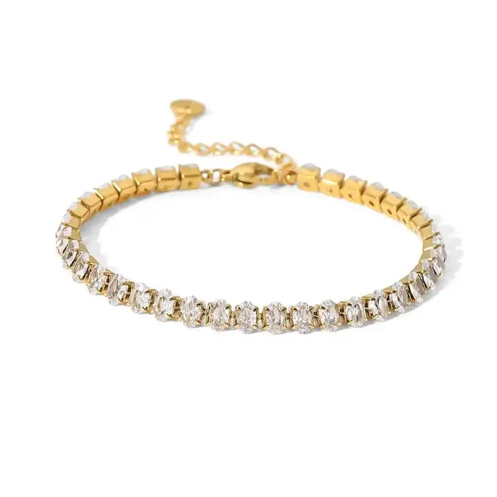 Uworld Stainless Steel Bead Chain Bangle Bracelet – Waterproof Gold Tone Fashion Jewelry for Men & Women, Trendy Statement Design