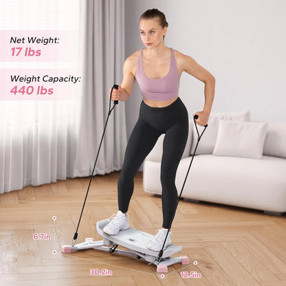 MERACH Simulated Ski Machine – Full Body Cardio Fitness Trainer for Leg Workout & Aerobic Exercise