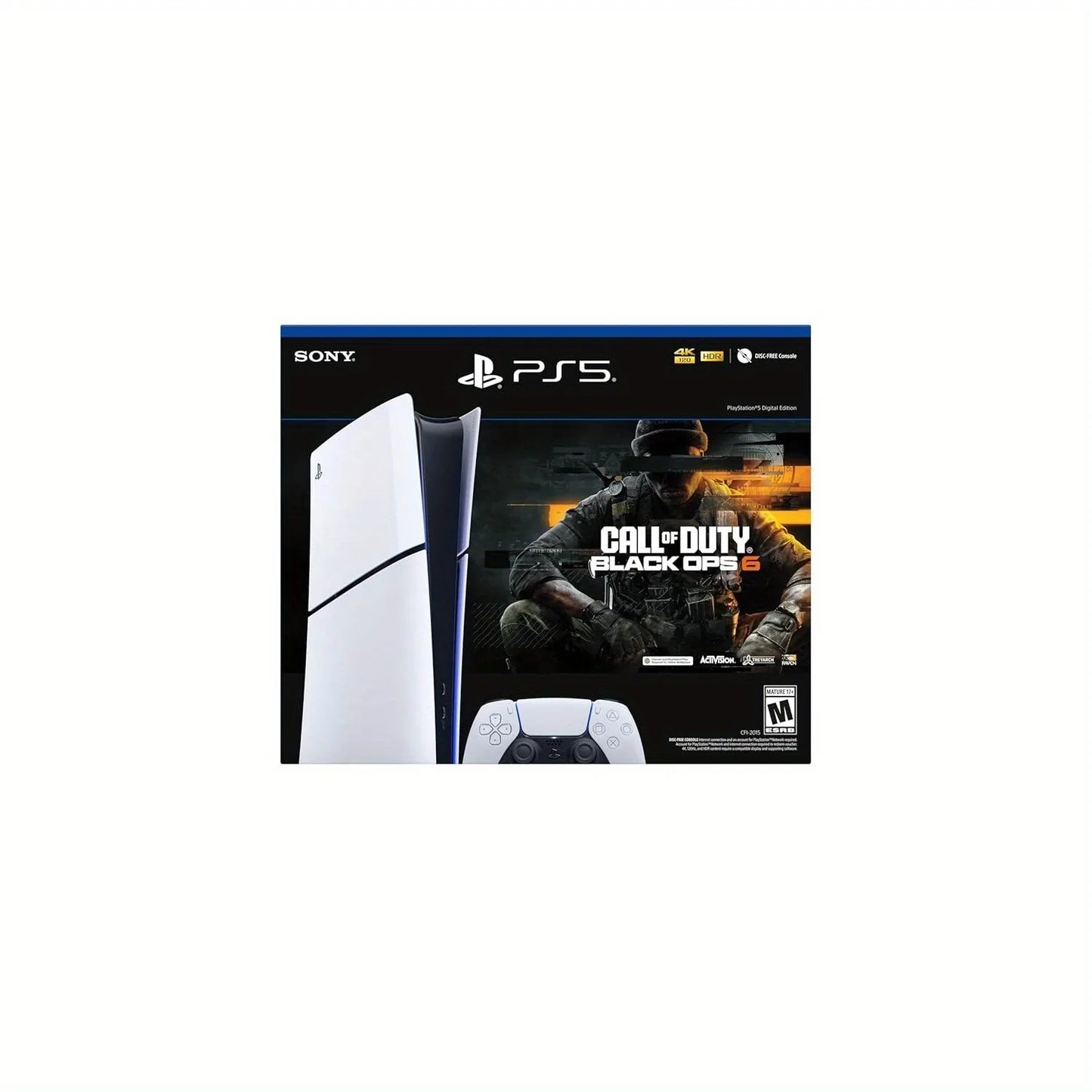 PlayStation 5 Digital Edition Slim — Call of Duty: Black Ops 6 Bundle