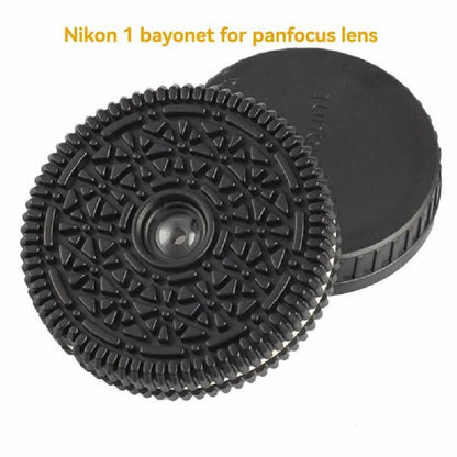 32mm F10 Free Focus Pancake Lens — Sony E, Nikon Z, Fuji X, EF-M, M43 Mount Mirrorless Cameras