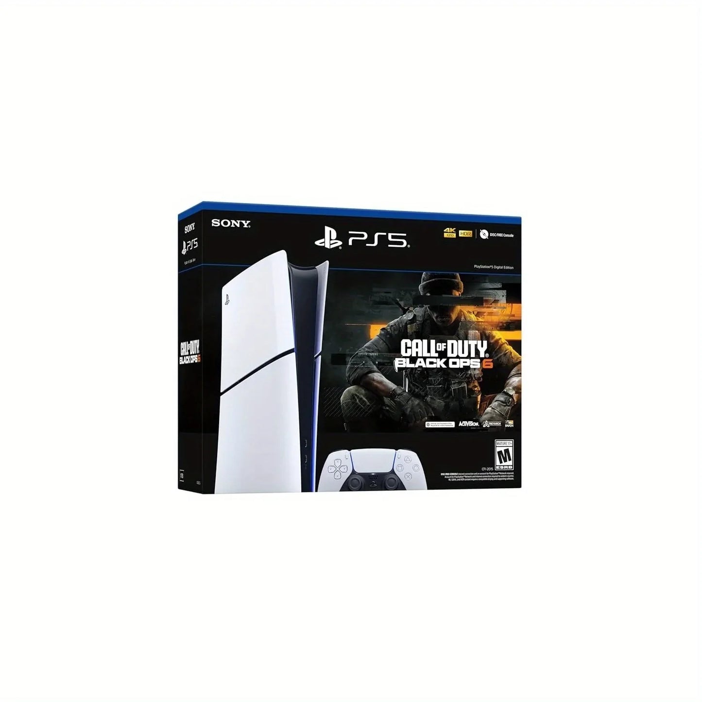 PlayStation 5 Digital Edition Slim — Call of Duty: Black Ops 6 Bundle