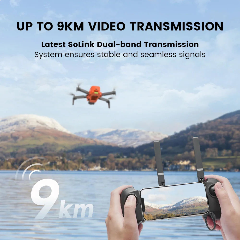 FIMI MINI 3 Drone – 4K 60FPS AI Super Night Video, 9KM Range, 3-Axis Gimbal, 249g Ultralight Smart Tracking Pro Drone