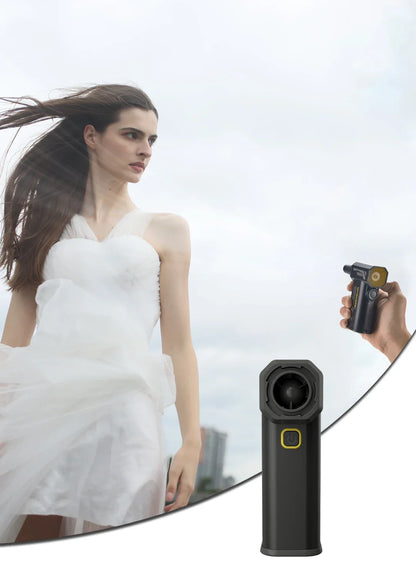 NITECORE CW20 Multipurpose Pocket Fan - Portable Stepless Wind Blower for Photography, Canon, Sony, Short Video & Camping