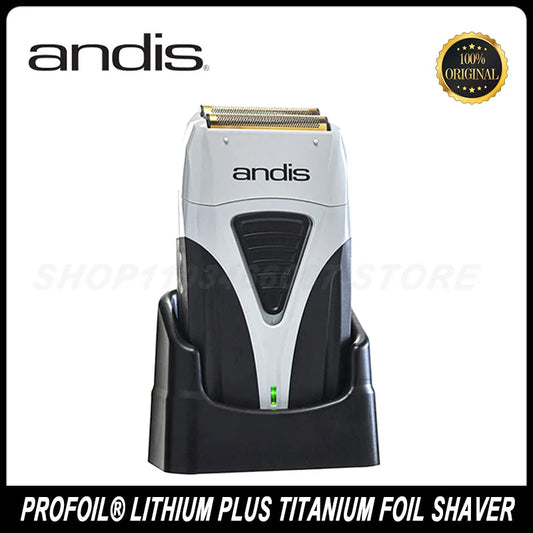 Andis Profoil Lithium Plus 17205 Electric Shaver – Barber Hair & Beard Razor for Men, Bald Shaving Machine