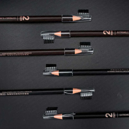 4pcs Ultra-Thin Microblading Eyebrow Pencil Set — 2mm PMU Brow Mapping Tattoo Pens