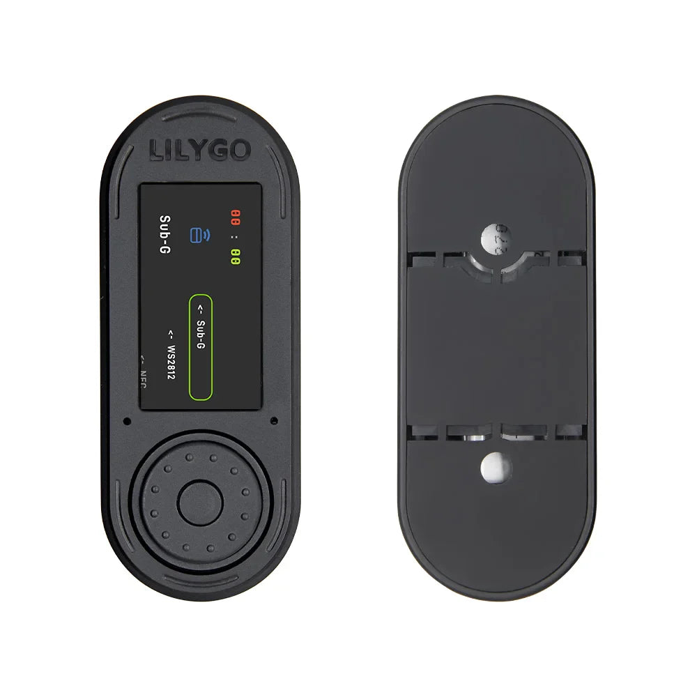 LILYGO® T-Embed ESP32-S3 with CC1101 Sub-1GHz RF Transceiver & PN532 NFC RFID I2C Module – LCD Board with Built-in 1300mAh Battery