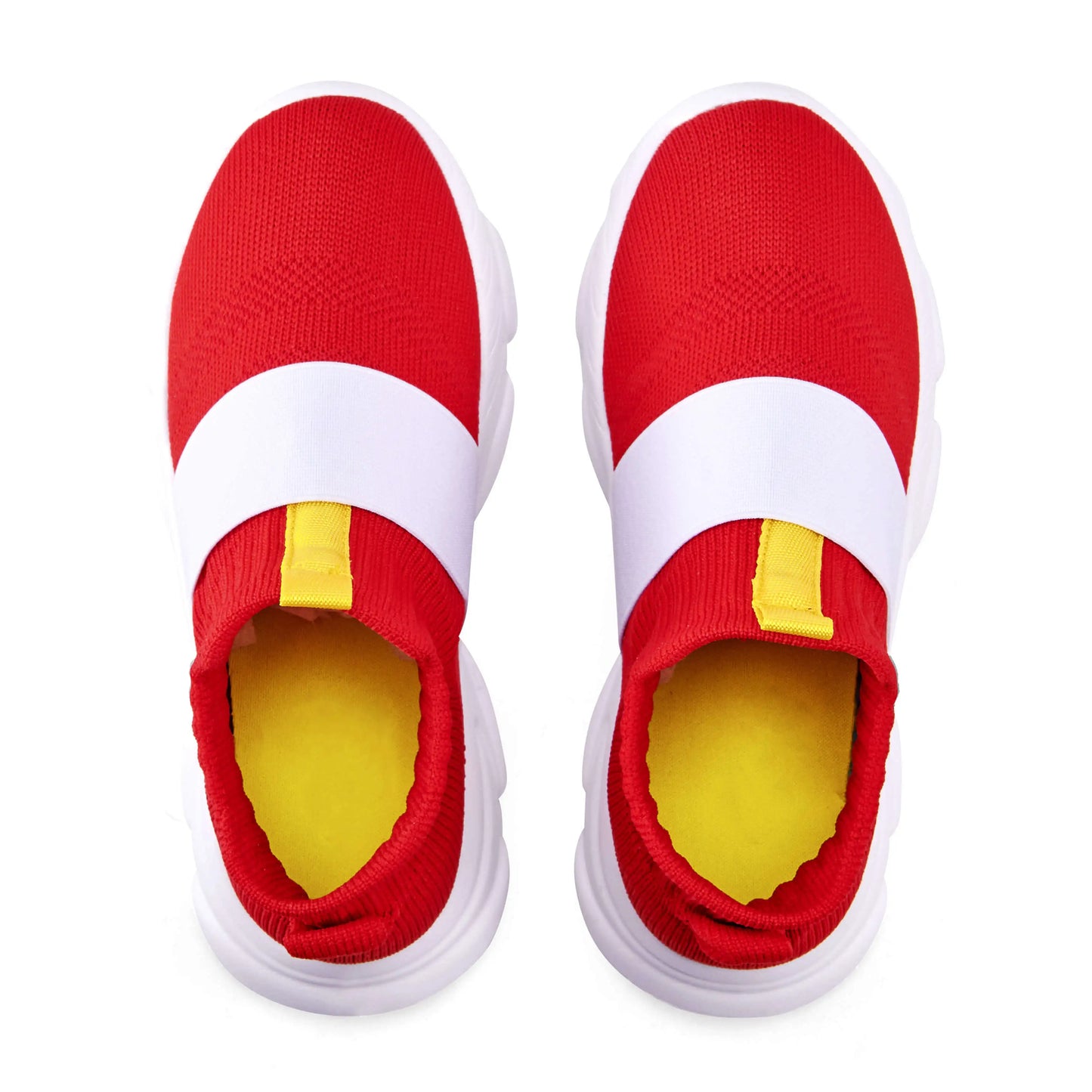 Sonic Shoes for Boys – Red Cartoon Anime Sneakers, Kids’ Sonic Themed Athletic Shoes