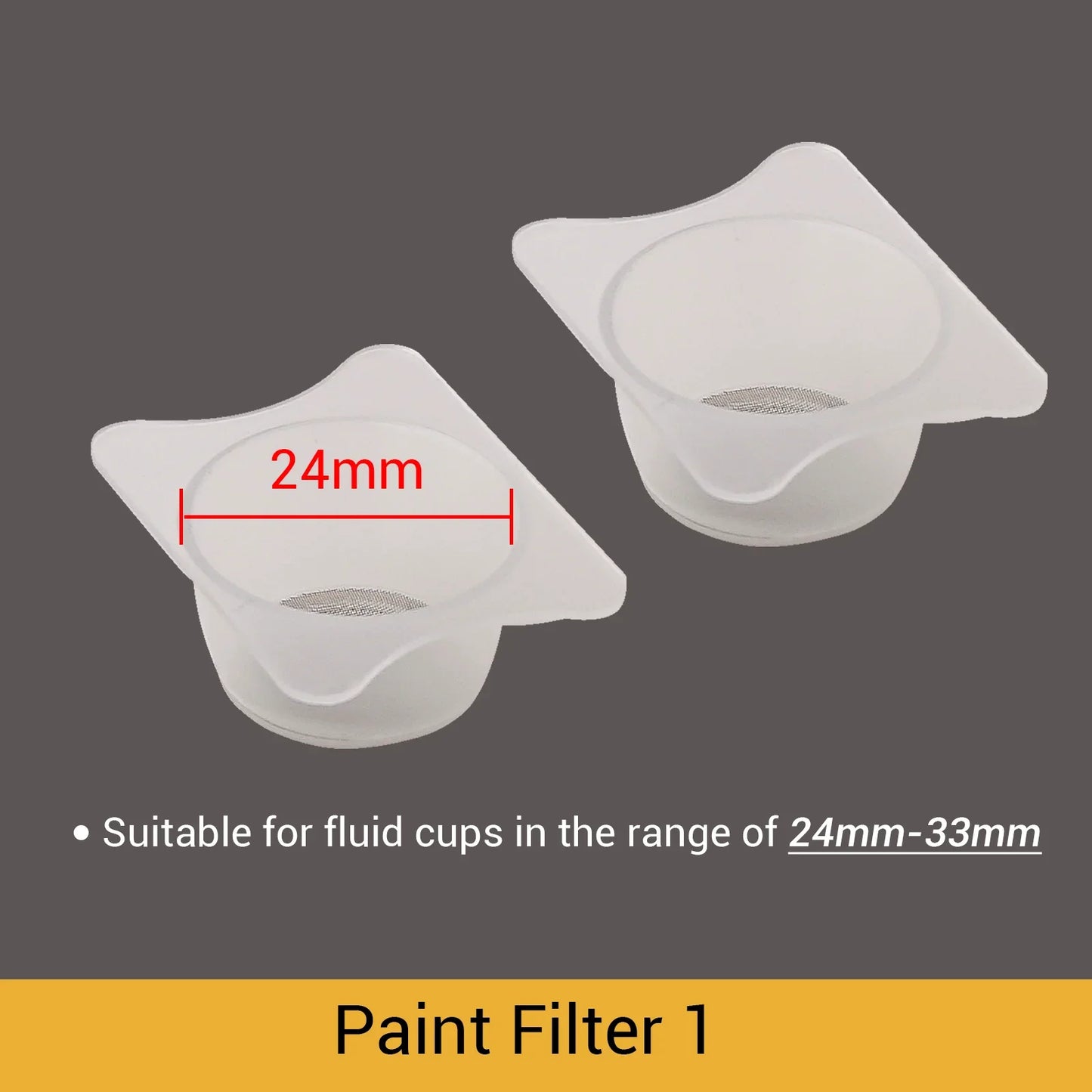 2pcs Airbrush Paint Purification Cups – Remove Impurities for NCT-SJ81/83, NCT-130/116