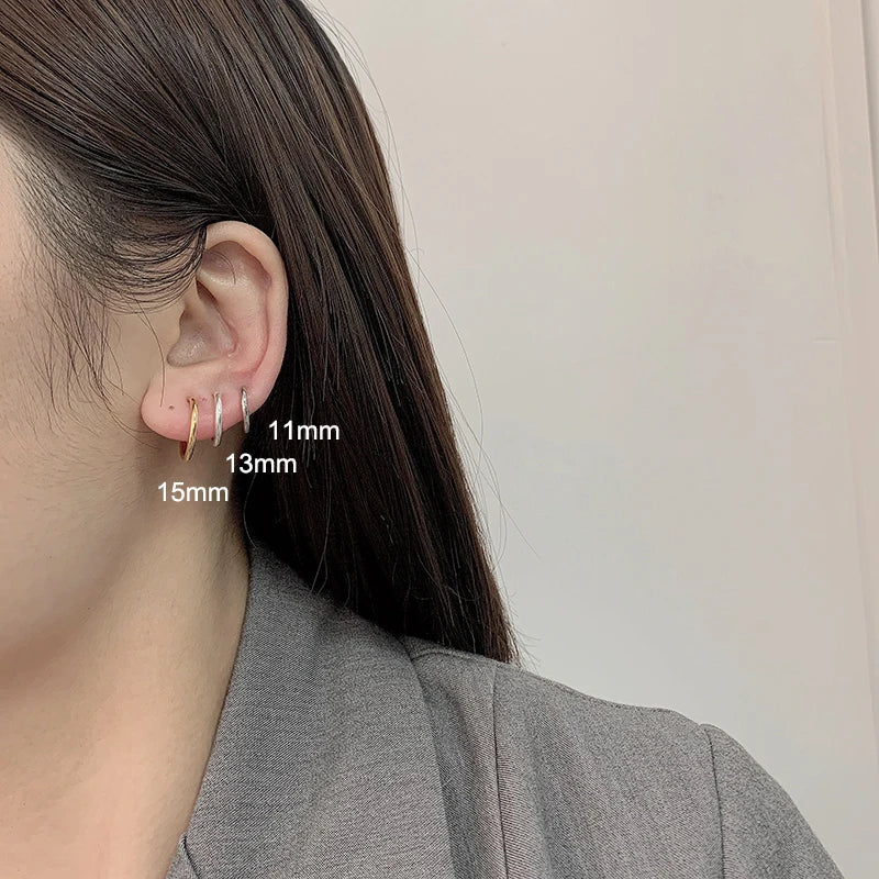 Unisex Ear Cuff Clip-On Hoop Earrings – No Piercing Required, Non-Hole Fake Earrings for Men & Women 2025 Trend