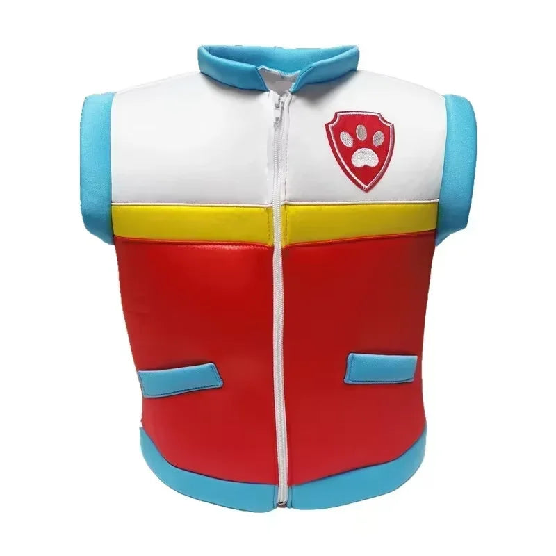 Chase Cosplay Vest Costume - Kids’ Halloween Party Role-Play Outfit