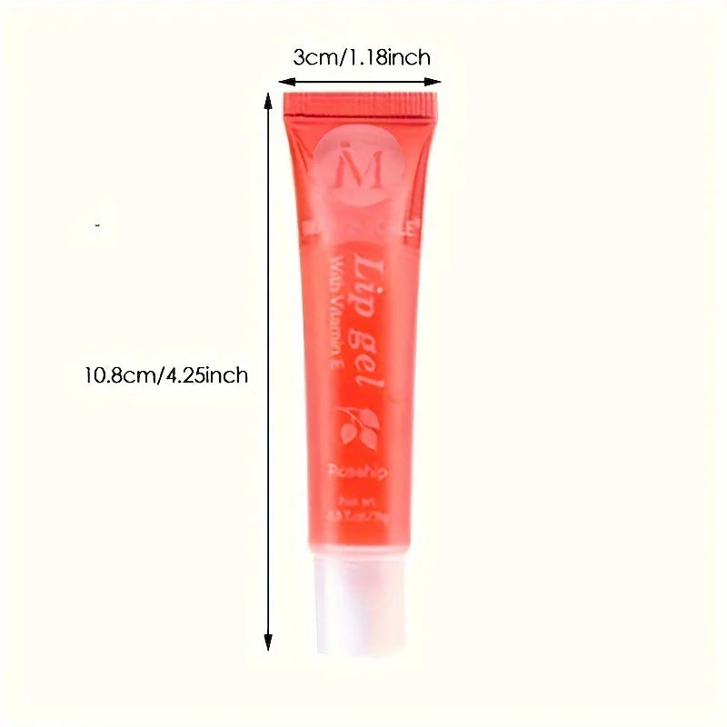 6Pcs Moisturizing Clear Lip Gloss Set – VE, Rosehip, Argan, Peppermint, Aloe & Coconut Flavors, Plumping Lip Oils Gift