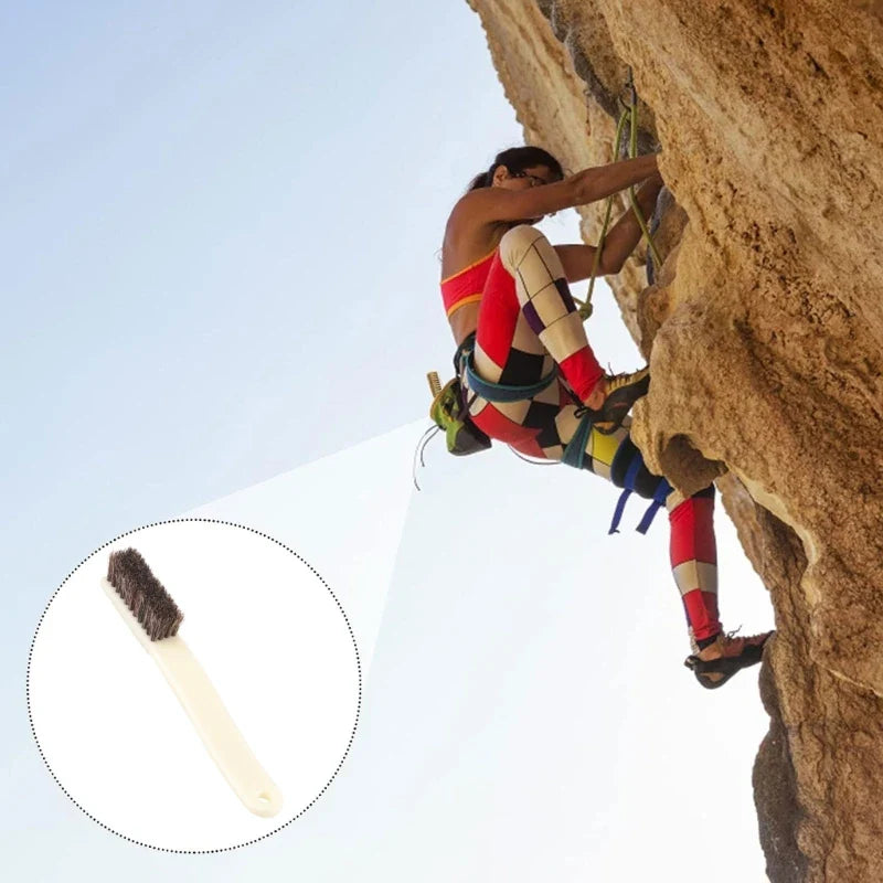 2pcs Rock Climbing Brush Set – Chalk Cleaning Tool for Indoor/Outdoor Bouldering & Holds