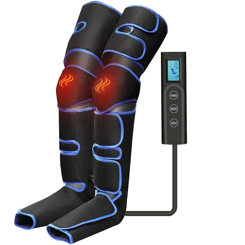 Foot Air Pressure Leg Massager — 360° Circulation & Muscle Relaxation Device for Lymphatic Drainage