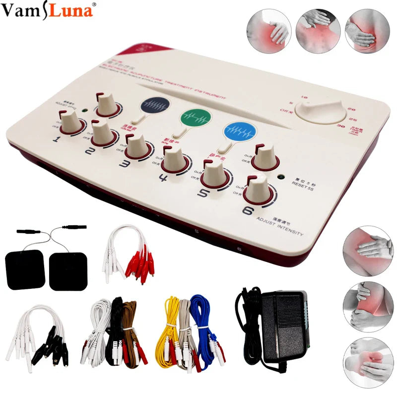 EMS Electroacupuncture Muscle Stimulator – Low Frequency Electric Massage Device for Relaxation & Physiotherapy
