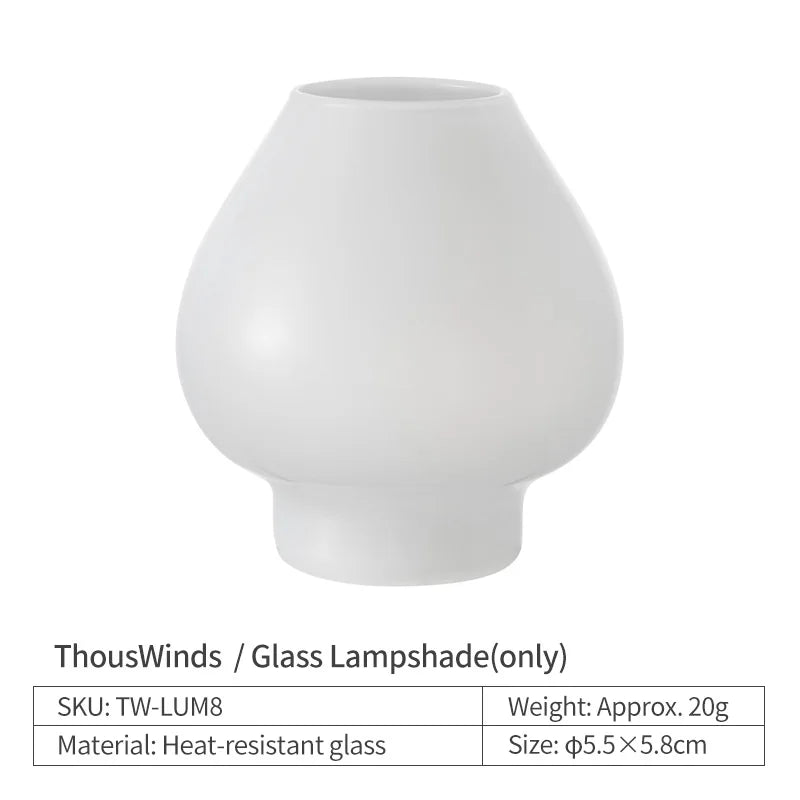 ThousWinds Luminara Mini Oil Lamp – Windproof Portable Retro Lantern with 20-Hour Burn Time for Camping and Hiking