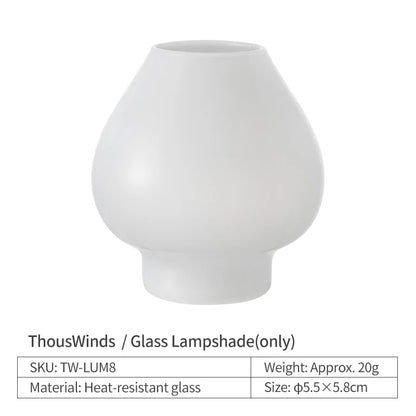 ThousWinds Luminara Mini Oil Lamp – Windproof Portable Retro Lantern with 20-Hour Burn Time for Camping and Hiking