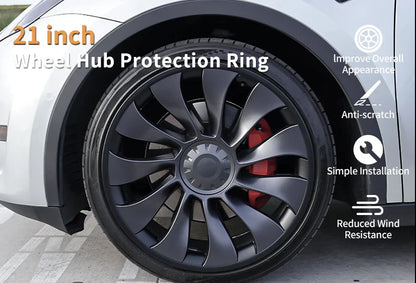 Model Y 2020-2024 Tesla 21" Wheel Protector – 4PCS ABS Rim Protection Accessories