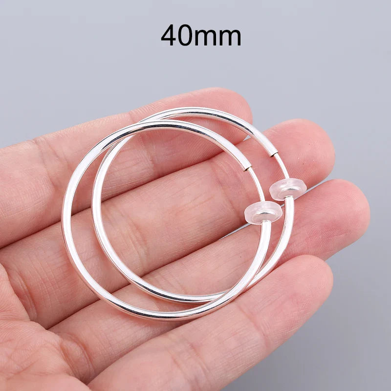 Unisex Ear Cuff Clip-On Hoop Earrings – No Piercing Required, Non-Hole Fake Earrings for Men & Women 2025 Trend
