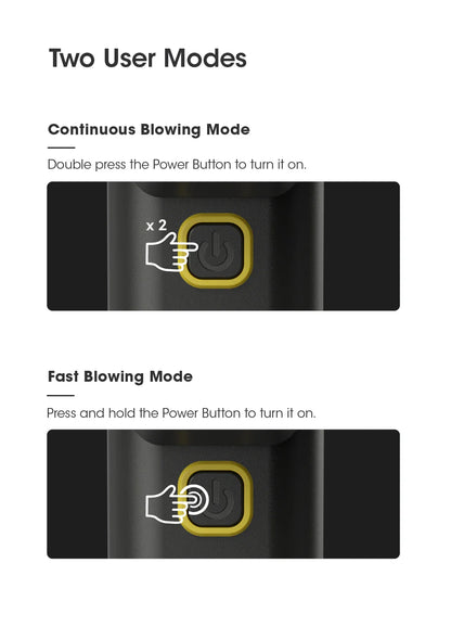 NITECORE CW20 Multipurpose Pocket Fan - Portable Stepless Wind Blower for Photography, Canon, Sony, Short Video & Camping