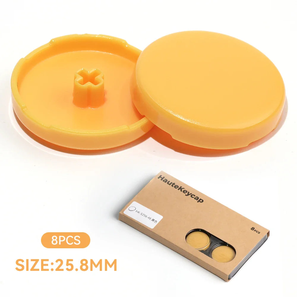 Haute42 Hitbox Cross Keycaps – 25.8mm Low-Profile DIY Button Caps for Leverless Arcade & Kailh Switch