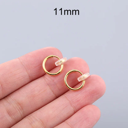 Unisex Ear Cuff Clip-On Hoop Earrings – No Piercing Required, Non-Hole Fake Earrings for Men & Women 2025 Trend