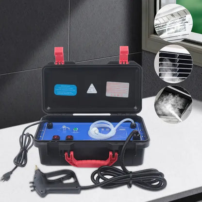 220V 3000W Commercial & Household Steam Cleaner - Adjustable Function for Air Conditioning, Kitchen Hood, Car, Alkaline Cleaning