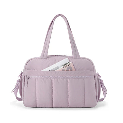 BAGSMART Travel Duffel Gym Bag for Women – Waterproof Carry-On Weekender with Wet Pocket & Cabin Luggage