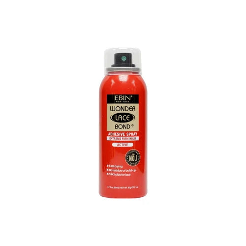 Ebin Wonder Lace Bond Melting Spray – Extreme Firm Hold, Sweat & Water-Resistant Adhesive