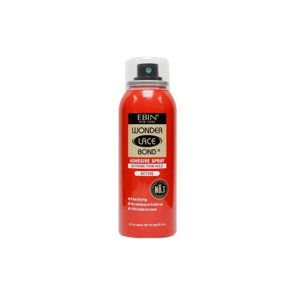 Ebin Wonder Lace Bond Melting Spray – Extreme Firm Hold, Sweat & Water-Resistant Adhesive
