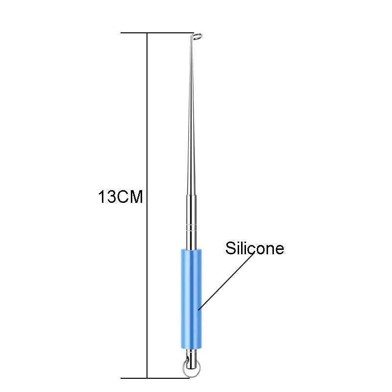 Stainless Steel Fishing Hook Remover - Portable Safety Extractor & Rapid Decoupling Tool for Fishing Tackle