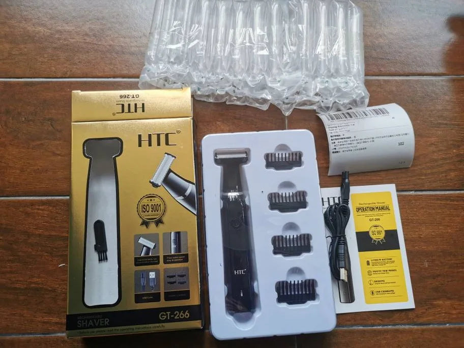 HTC Black Friday Cyber Monday Deals 2022 – Hybrid Electric Face & Body Trimmer for Men, Pubic Hair Shaver