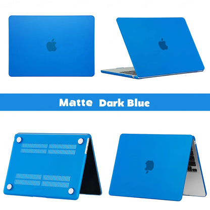 MacBook Air 13 Case - Compatible with MacBook Air M1, M2 (2023), Air 15, Pro 14 M3 (2023), and Pro 16 Cover - Laptop Accessories