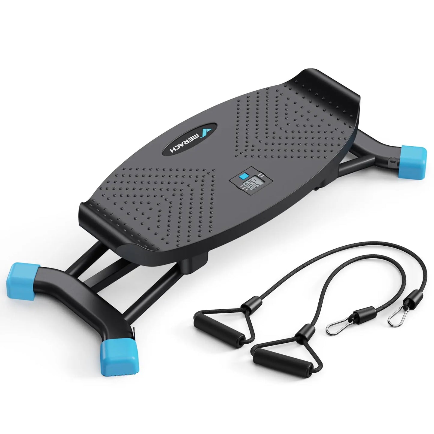 MERACH Simulated Ski Machine – Full Body Cardio Fitness Trainer for Leg Workout & Aerobic Exercise